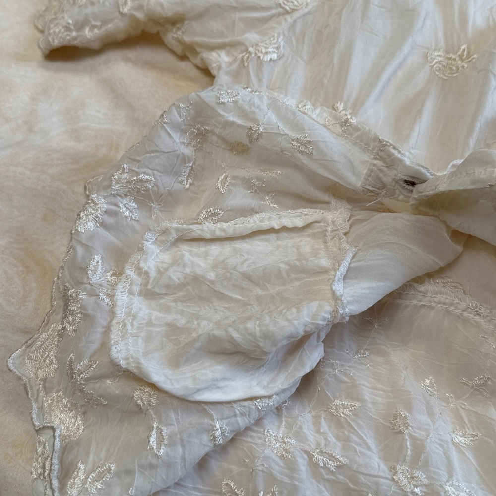 Johnny Was Embroidered Blouse size XL - Picture 13 of 14